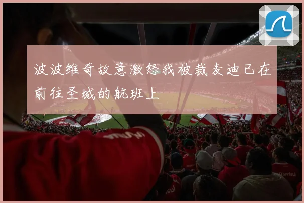 波波维奇故意激怒我被裁麦迪已在前往圣城的航班上